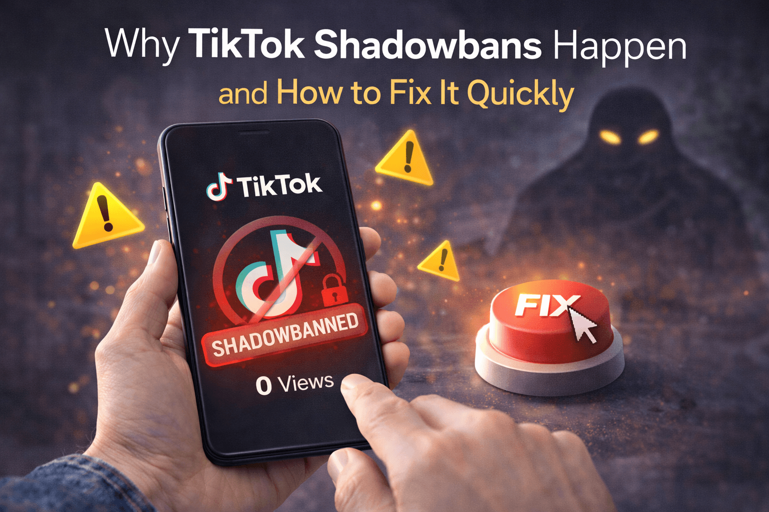 Why TikTok Shadowbans Happen and How to Fix It Quickly
